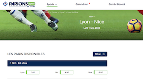 Parier Lyon Nice