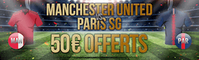 Winamax bonus Manchester - PSG