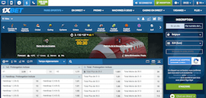 Cotes 1xBet Super Bowl
