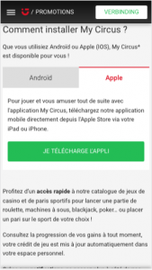 telecharger app ios circus