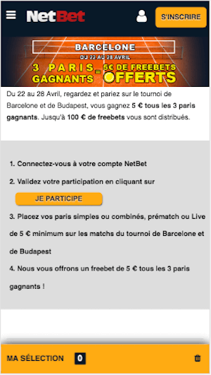 Promo ATP barecelone