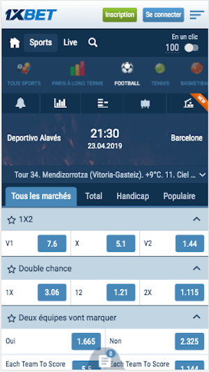 Alaves- Barca 1xbet