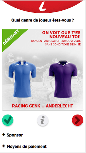inscription ladbrokes debutant