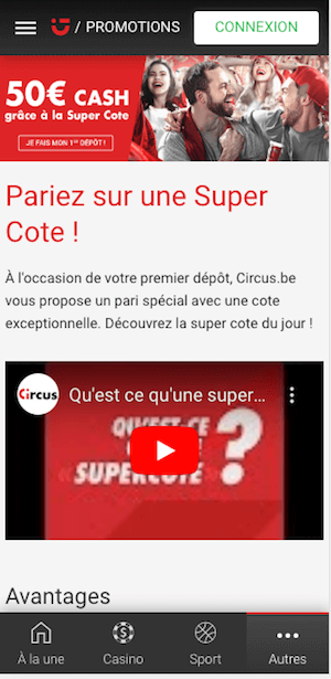 Russie Belgique Super Cote