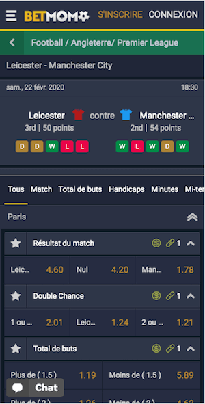 Leicester vs Man City