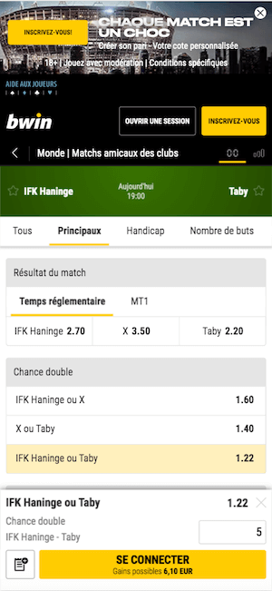 Coupon Bwin