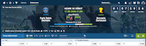 cotes psg dortmund