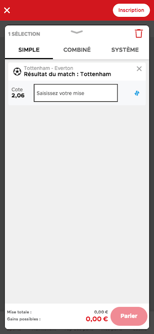 Betclic coupon pari