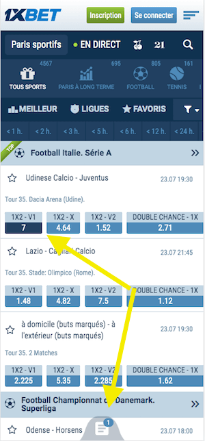 1xbet coupon