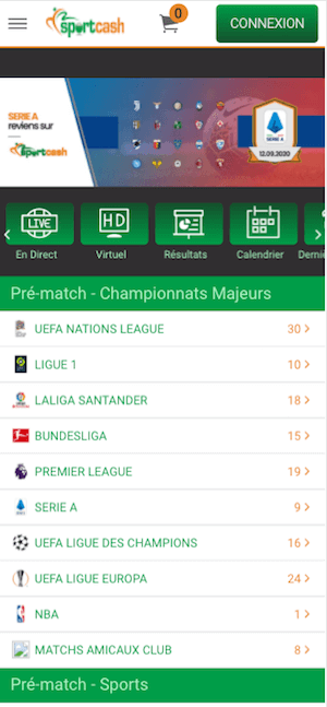 sportcash apk accueil 