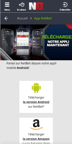 netbet telecharger app