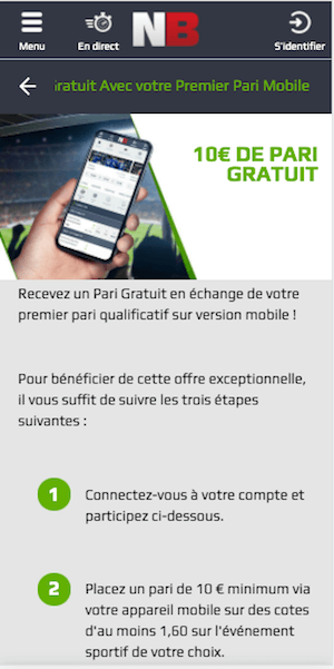 netbet pari gratuit