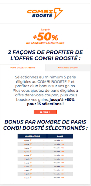 promo combi parionssport