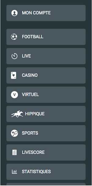 congo bet menu mobile