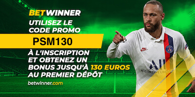 code promo betwinner