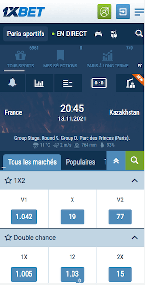 cotes france vs kazakhstan