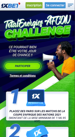 promo paris sportif Afcon