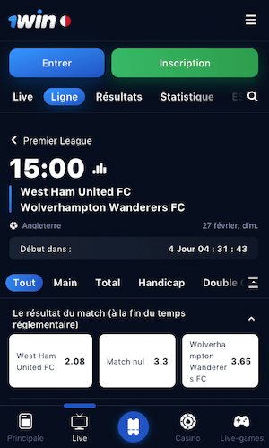 parier west ham vs wolves