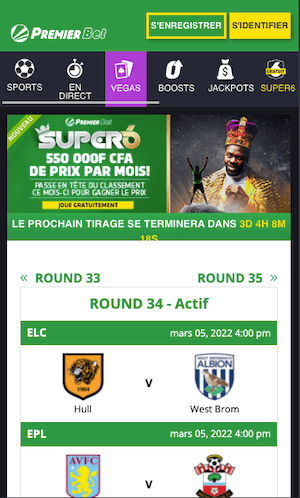 promo super 6 round 34