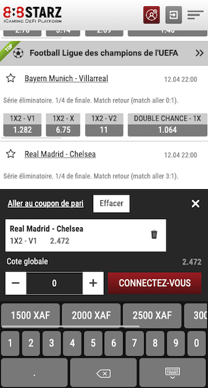 888Starz coupon paris sportif
