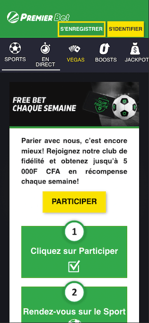 premier bet freebet