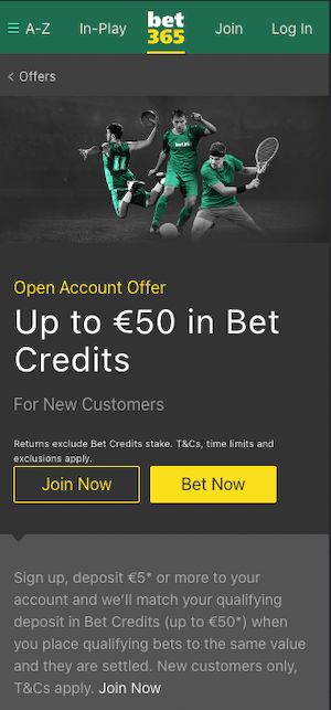 bet365 bonus tunisie