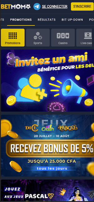 betmomo ci promotions