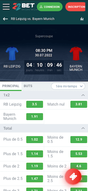 parier rb leipzig vs bayern munich