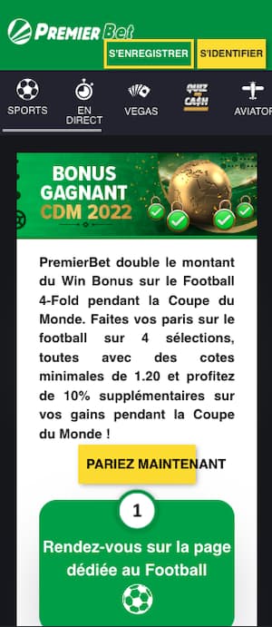 premier bet promo cdm