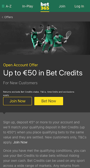 bet365 mali bonus bienvenue