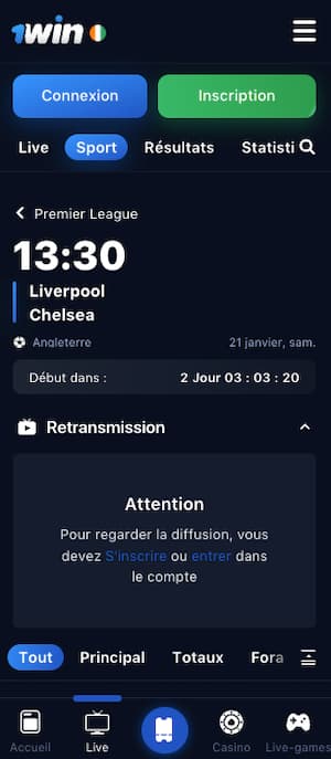 parier liverpool chelsea 