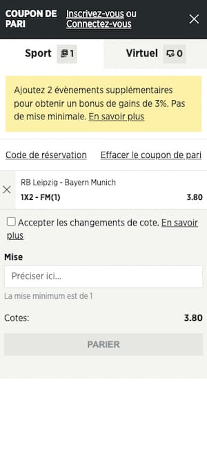 betpawa coupon paris