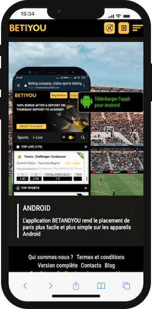 betandyou apk telecharger