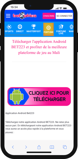 bet223 app telecharger